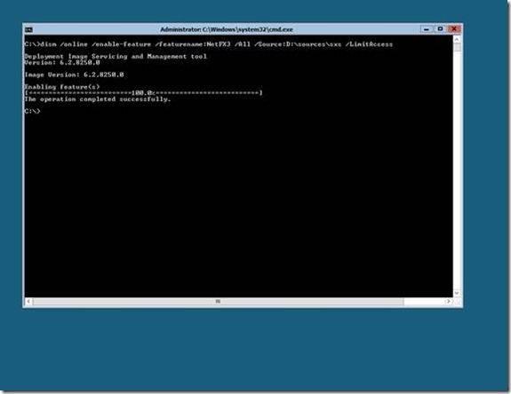dism.exe /online /enable-feature /featurename:NetFX3 