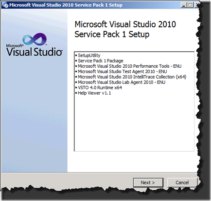 Visual Studio 2010 SP1