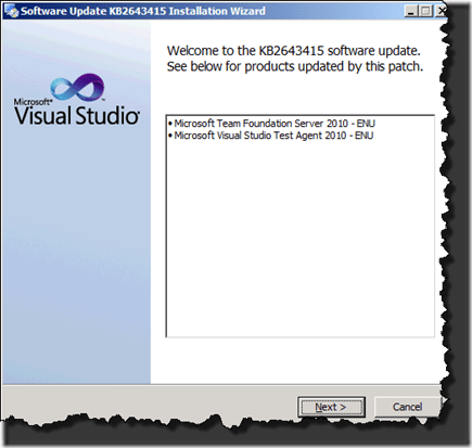 Cumulative Updates for TFS 2010 SP1 and VS 2010 SP1