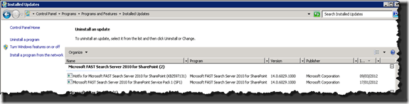 Hotix for Microsoft FAST Search Server 2010 for SharePoint