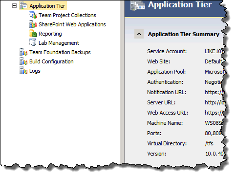 Application Tier Summary