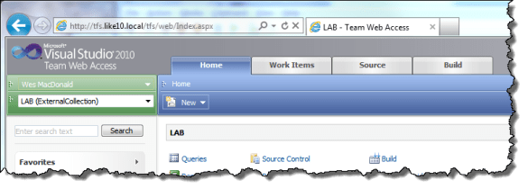 Team Web Access (IE 9.x)