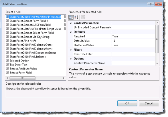 SharePoint - Add Extraction Rule SharePoint - Add Extraction Rule