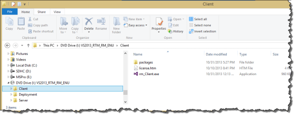 Release Management - rm_Client.exe