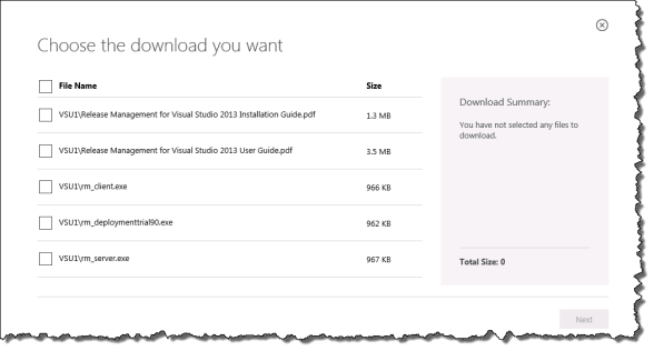 Release Management for Visual Studio 2013 with Update 1