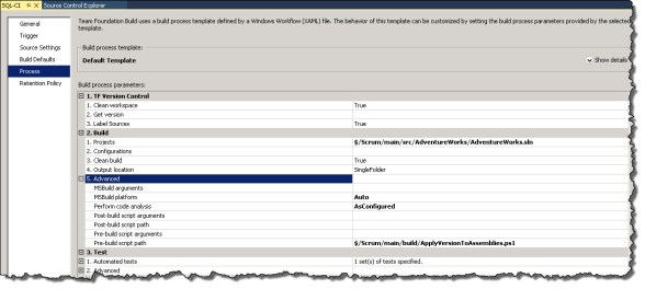 Pre-Build script path