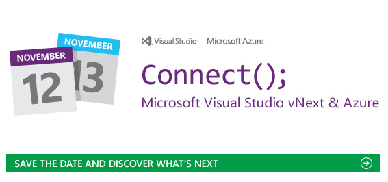 Microsoft Visual Studio vNext & Azure