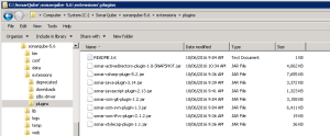 sonar-plugins-folder