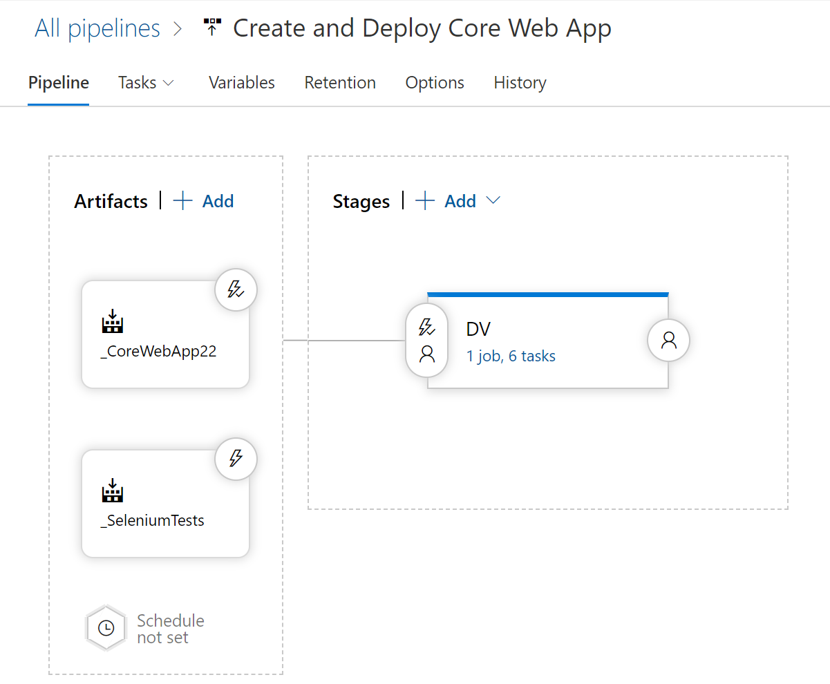 Release Pipeline with Artifacts