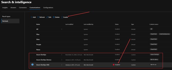 Customizations | Verticals